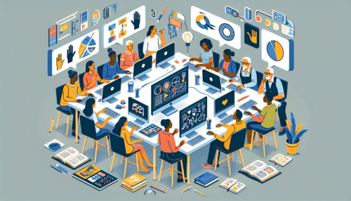 Capacitación en diseño gráfico para personas con discapacidad auditiva