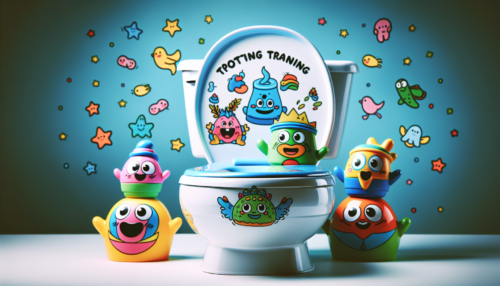 Campaña de Pull-Ups: personajes para entrenamiento de baño